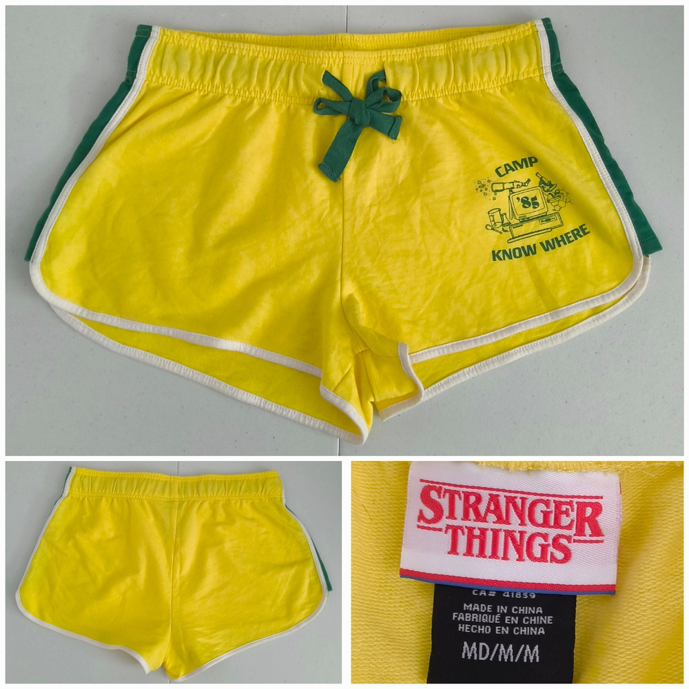 Stranger Things Yellow Camp Know Where Women's Sh… - image 1